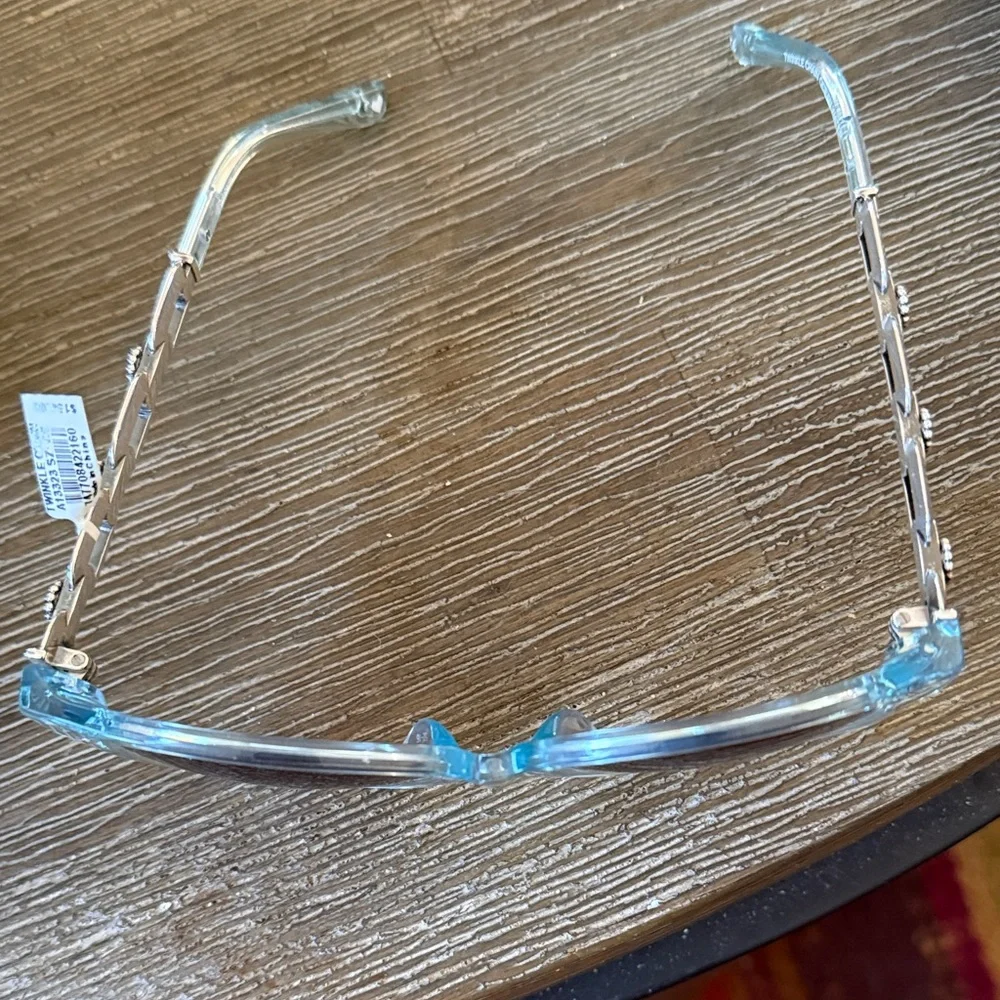 Brighton Clear and light blue Sunglasses with floral case - Picture 10 of 10